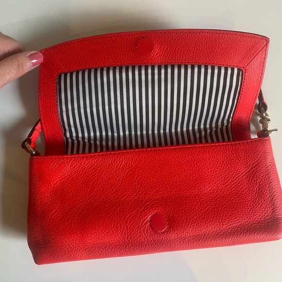 Kate Spade Vibrant Red Clutch - Picture 2 of 7